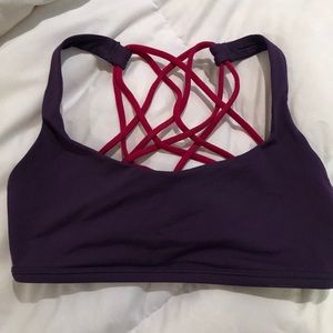lululemon “free to be wild” bra